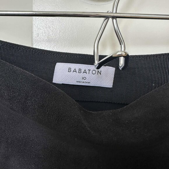 Aritzia Black Suede Skirt - Picture 2 of 2